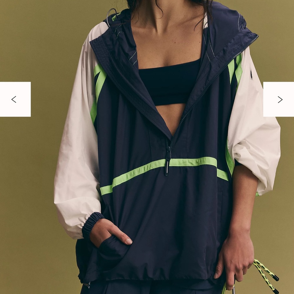 Free People Care FP Like The Wind Logo Jacket - Picture 4 of 12